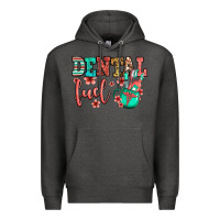 Charcoal Heather dental fuel coffee cup Premium Hoodie - Jasminsmagicworld
