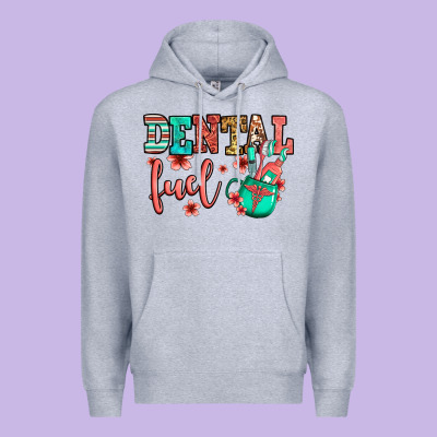 Dental Fuel Coffee Cup Premium Hoodie Designed By Jasminsmagicworld