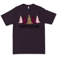 Plum Happy Holidays Tree Premium Tee - Bettercallsaul