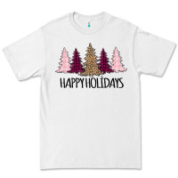 White Happy Holidays Tree Premium Tee - Bettercallsaul