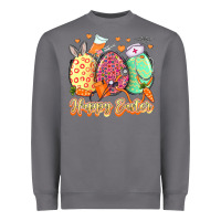 Storm Happy Easter Eggs Nurse Heavyweight Sweatshirt - LillyAllenDesigns