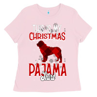 Bubblegum Pink This Is My Christmas Pajama Shirt Ladies Tee - Bettercallsaul