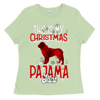 Matcha This Is My Christmas Pajama Shirt Ladies Tee - Bettercallsaul