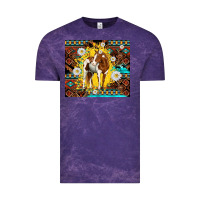 Cloud Purple aztec tribal horse Vintage Tee - TumblerDesignByShophia