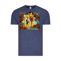 Vintage Denim aztec tribal horse Vintage Tee - TumblerDesignByShophia