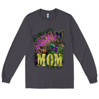 Smoke Rockin the mom Mother's Day Long Sleeve Tee - HowdyJamesFarm