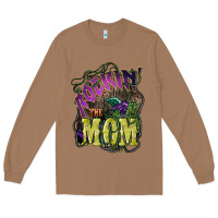 Toasted Coconut Rockin the mom Mother's Day Long Sleeve Tee - HowdyJamesFarm