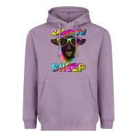 Lavender rainbow sheep suffolk sheep Heavyweight Hoodie - Artiststas