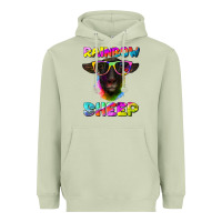 Matcha rainbow sheep suffolk sheep Heavyweight Hoodie - Artiststas