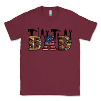 Burgundy fathers day Classic Tee - Artiststas