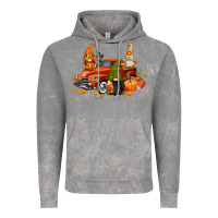 Cloud Rock fall gnome truck Vintage Hoodie - CowGirlArtShop