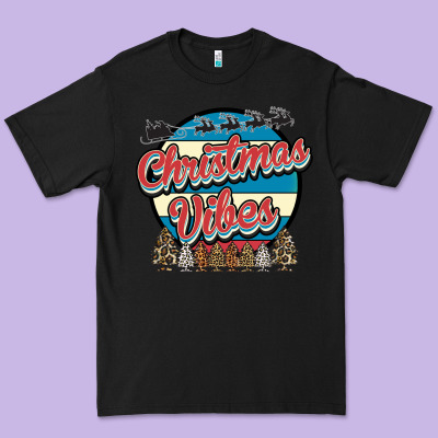 Christmas Vibes Premium Tee Designed By Bettercallsaul