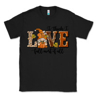 Black I Think I Love Fall Most of All Classic Tee - texasbilliewilder