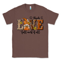 Chestnut I Think I Love Fall Most of All Classic Tee - texasbilliewilder