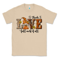 Mushroom I Think I Love Fall Most of All Classic Tee - texasbilliewilder