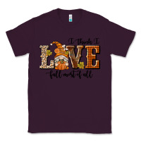 Plum I Think I Love Fall Most of All Classic Tee - texasbilliewilder