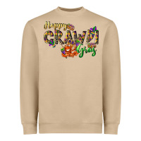 Mushroom Happy crawdi Gras Heavyweight Sweatshirt - LillyAllenDesigns