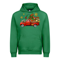 Emerald Christmas truck Urban Hoodie - AdoDesignShop