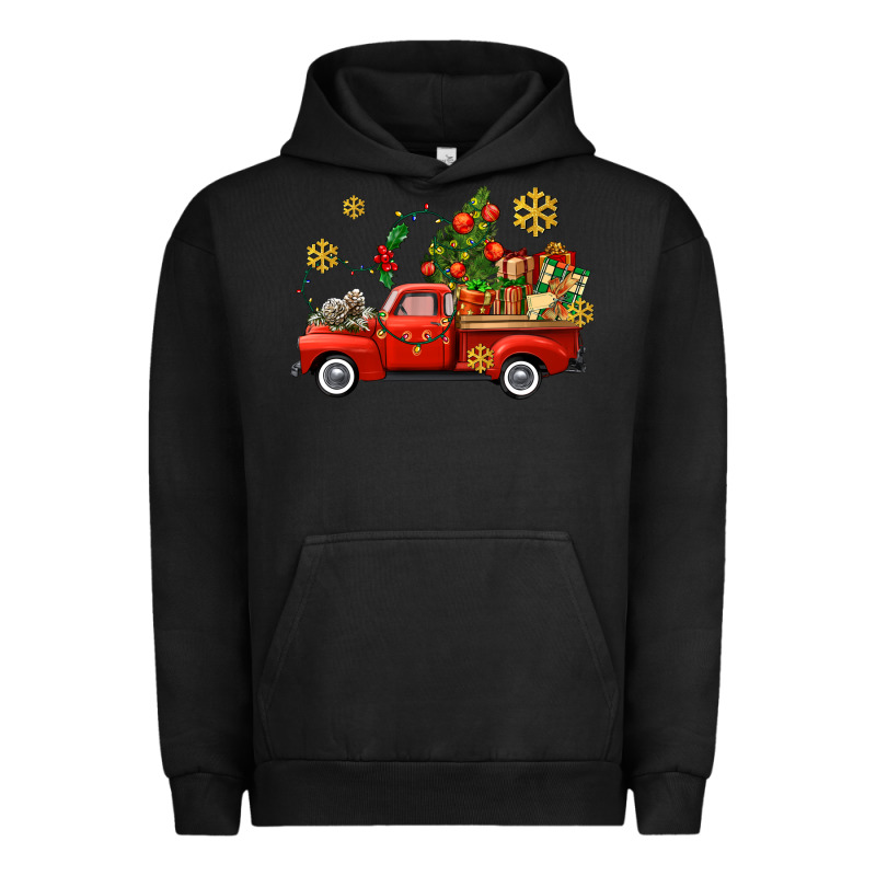 Christmas Truck Urban Hoodie by AdoDesignShop | Teevron