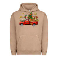 Pigment Burro Christmas truck Urban Hoodie - AdoDesignShop