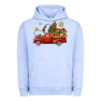 Pigment Grape Ice Christmas truck Urban Hoodie - AdoDesignShop