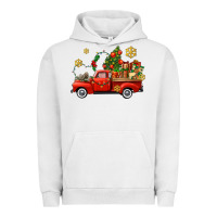 Pigment Lunar Rock Christmas truck Urban Hoodie - AdoDesignShop
