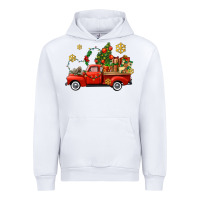 White Christmas truck Urban Hoodie - AdoDesignShop
