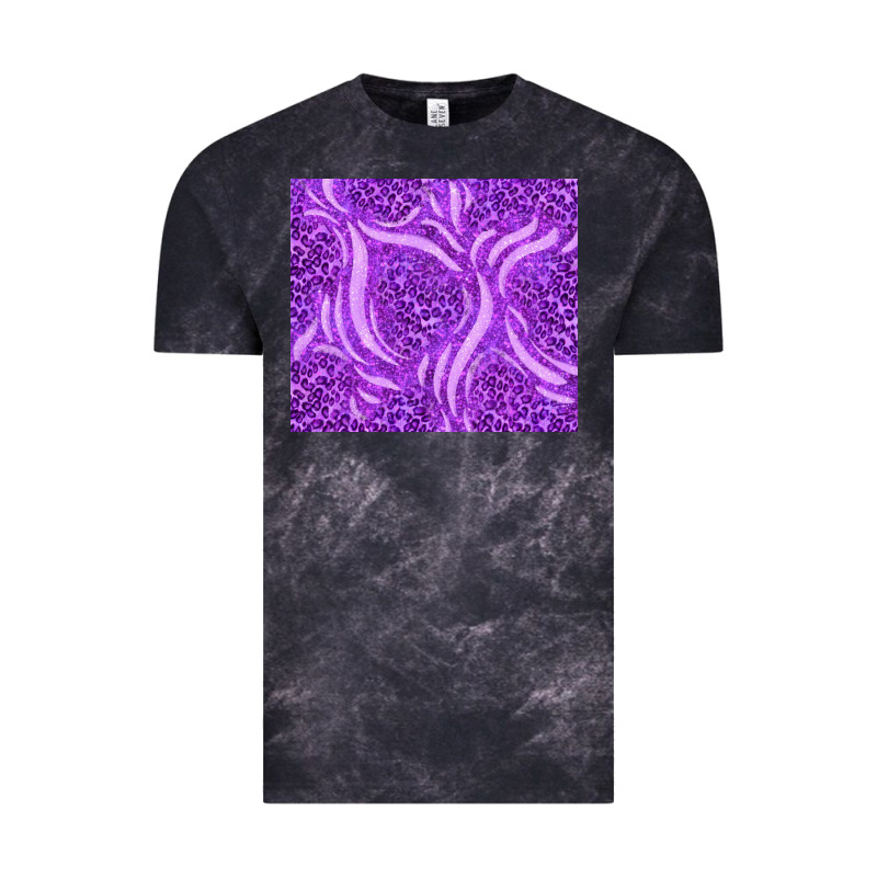Purple Glitter With Leopard Pattern Vintage Tee by TumblerDesignByShophia | Teevron
