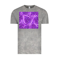 Cloud Rock purple glitter with leopard pattern Vintage Tee - TumblerDesignByShophia