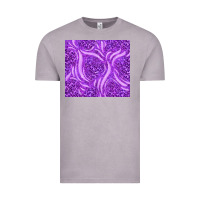 Vintage Zinc purple glitter with leopard pattern Vintage Tee - TumblerDesignByShophia