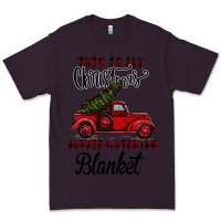 Plum Christmas Movie Watching Blanket Premium Tee - Bettercallsaul