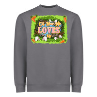 Storm Oh how he loves us Easter Day Heavyweight Sweatshirt - LillyAllenDesigns