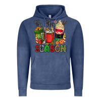 Vintage Denim tis the season Vintage Hoodie - CowGirlArtShop