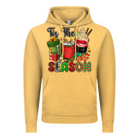Vintage Mustard tis the season Vintage Hoodie - CowGirlArtShop