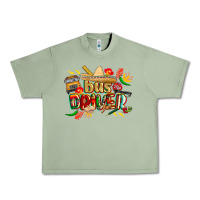 Oil Green cinco de mayo bus driver Urban Heavy Tee - CowGirlArtShop