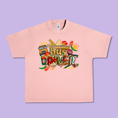 Cinco De Mayo Bus Driver Urban Heavy Tee Designed By Cowgirlartshop