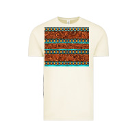 Tooled Leather And Aztec Vintage Tee | Teevron