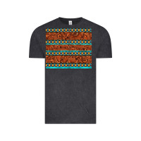 Vintage Black tooled leather and aztec Vintage Tee - TumblerDesignByShophia