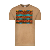Vintage Camel tooled leather and aztec Vintage Tee - TumblerDesignByShophia