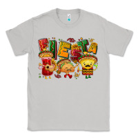 Moon Dust Fiesta with taco, nacho, souce Classic Tee - NancyCooperArtShop
