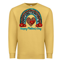 Antique Gold happy mother's day rainbow Premium Sweatshirt - Artiststas