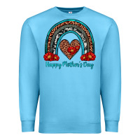 Ocean Blue happy mother's day rainbow Premium Sweatshirt - Artiststas