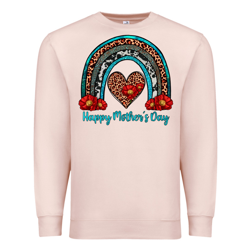 Happy Mother's Day Rainbow Premium Sweatshirt by Artiststas | Teevron