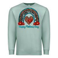 Seafoam happy mother's day rainbow Premium Sweatshirt - Artiststas