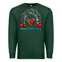 Sports Green happy mother's day rainbow Premium Sweatshirt - Artiststas