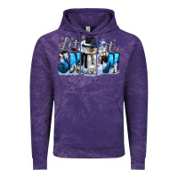 Cloud Purple let it snow Vintage Hoodie - CowGirlArtShop