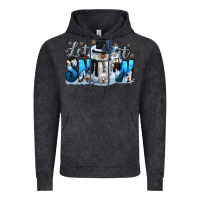 Vintage Black let it snow Vintage Hoodie - CowGirlArtShop