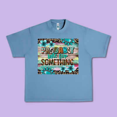 Probably Late For Something Tumbler 3 Urban Heavy Tee Designed By Cowgirlartshop