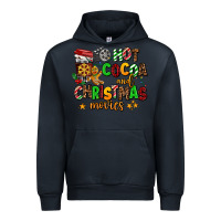 Navy hot cocoa and christmas movies Urban Hoodie - AdoDesignShop