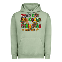 Pigment Oil Green hot cocoa and christmas movies Urban Hoodie - AdoDesignShop